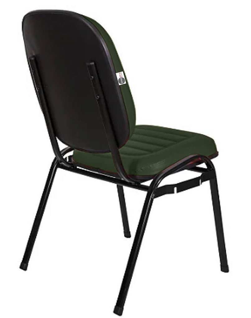 Cadeira Empilhável para Igrejas Evangélicas Linha Holy Verde - Imagem 3