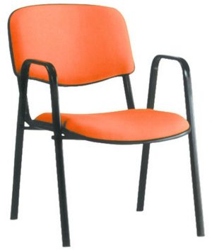 Cadeira para Auditórios Linha Hotel Auditório Laranja