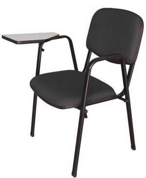 Cadeira Escolar Universitária para Auditórios Linha Hotel Preto