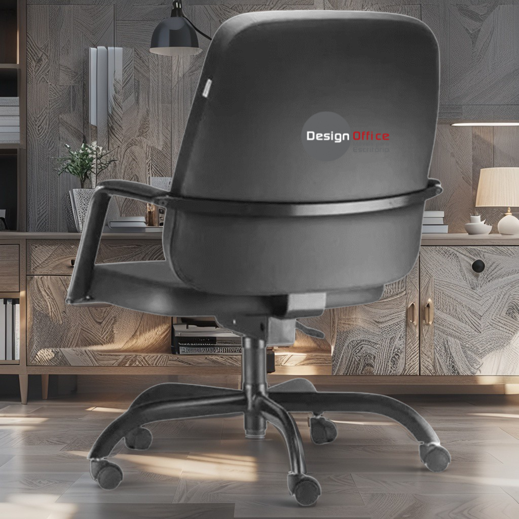Cadeira que Suporta até 250kg Giratória para Obesos e Porteiros, ideal para Escritório e Portaria de Prédios e Condomínios - Imagem 5