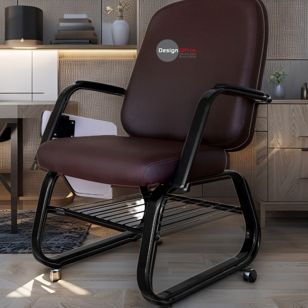 Cadeira que suporta até 300kg para Obesos Super Reforçada – Ideal para Escolas, Faculdades, Cursinhos, Empresas de Treinamento