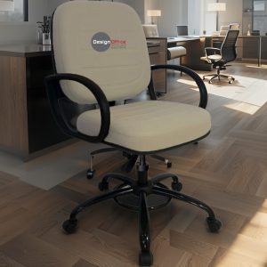 Cadeira que Suporta até 250kg Giratória para Obesos e Porteiros, ideal para Escritório e Portaria de Prédios e Condomínios