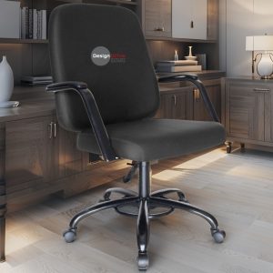 Cadeira que Suporta até 250kg Giratória para Obesos e Porteiros, ideal para Escritório e Portaria de Prédios e Condomínios