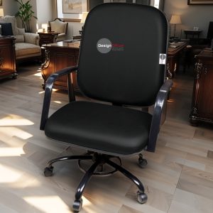 Cadeira para Pessoas Altas que Suporta até 250kg Giratória para Obesos e Porteiros, ideal para Escritório e Portaria de Condomínio