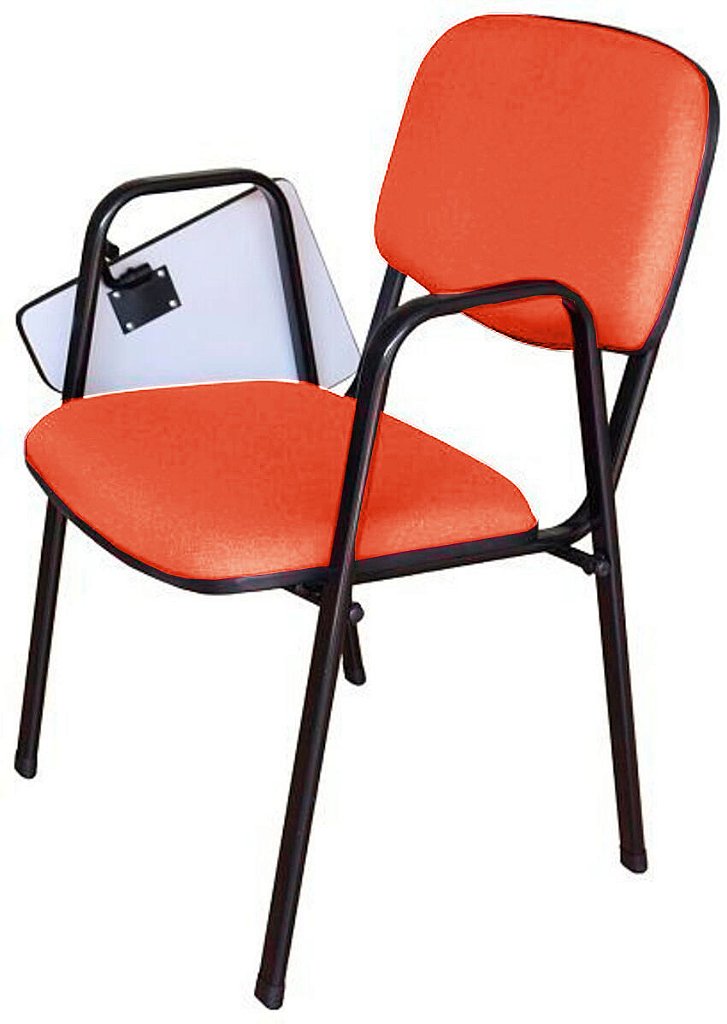 Cadeira Escolar Universitária para Auditórios Linha Hotel Vermelho - Imagem 2