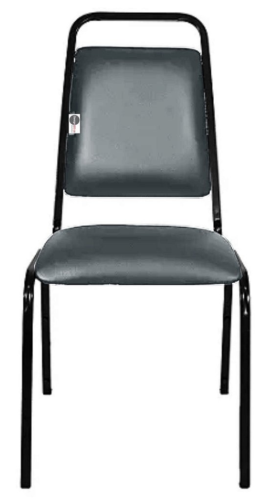 Cadeira Empilhável para Hotelaria Linha Hotel Fremont Cinza - Imagem 2
