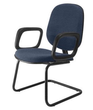Cadeira para Igrejas Evangélicas Diretor Interlocutor para Escritório Linha Uno Azul