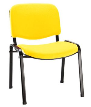 Cadeira para Auditórios Linha Hotel Auditório Amarelo