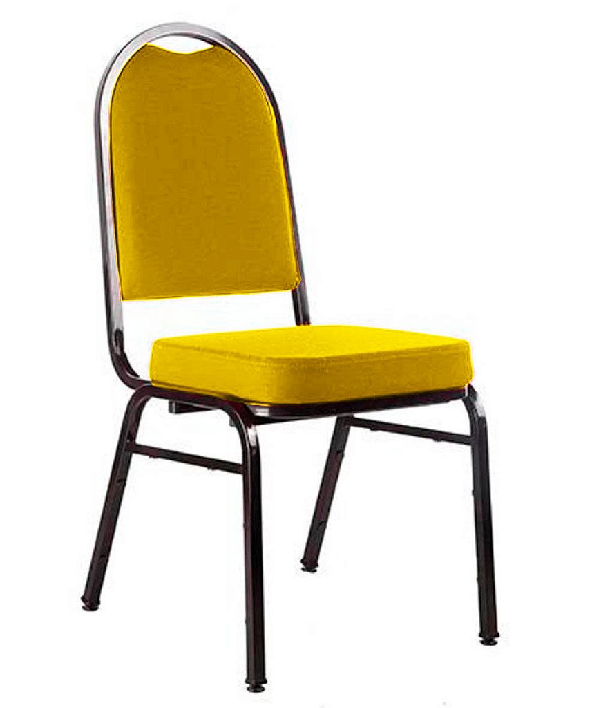 Cadeira para Hotel e Auditório Linha Hotel Amarelo