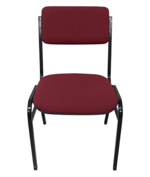 Cadeira Empilhável para Auditórios Linha Hotel Smart Vemelho