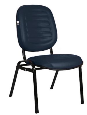 Cadeira Empilhável para Igrejas Evangélicas Linha Holy Azul