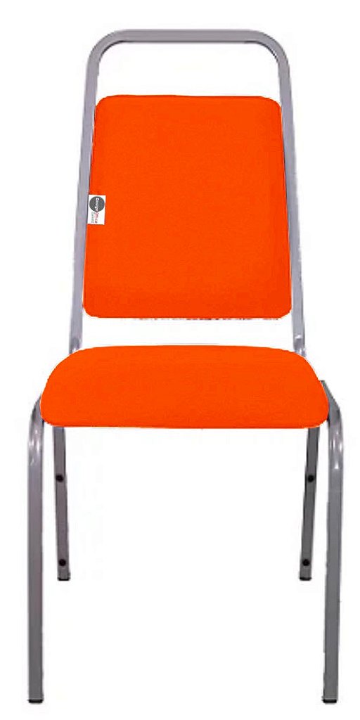 Cadeira Empilhável para Hotelaria Linha Hotel Fremon Vermelho - Imagem 2