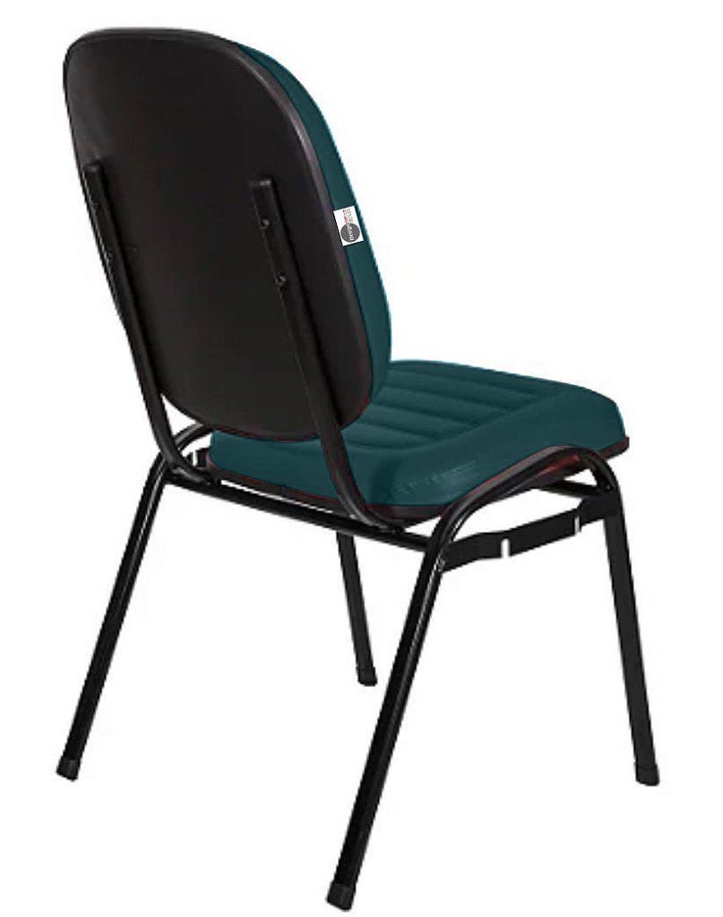 Cadeira Empilhável para Igrejas Evangélicas Linha Holy Verde - Imagem 3