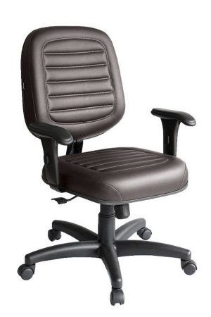 Cadeira Diretor para Escritório Linha Blenda Marrom