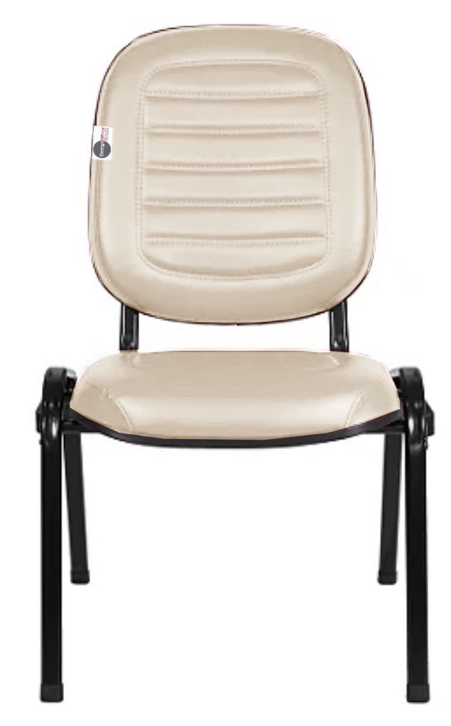 Cadeira Empilhável para Igrejas Evangélicas Linha Holy Bege - Imagem 2