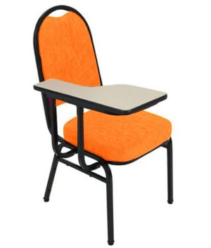 Cadeira Universitária para Auditório Linha Hotel Laranja