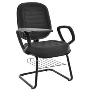 Cadeira Escolar Universitária com prancheta para Escolas e Faculdades Linha Blenda Preto