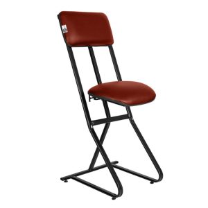 Banqueta para Seguranças, Vigilantes e Vigias Linha Security Vermelho