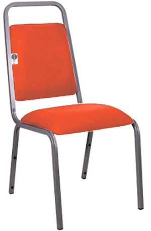 Cadeira Empilhável para Hotelaria Linha Hotel Fremon Vermelho