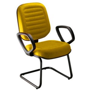 Cadeira Diretor para Auditório e Salas de Convenções Linha Blenda Amarelo