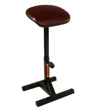 Banqueta para Seguranças, Vigilantes e Vigias Linha Cop Vermelho