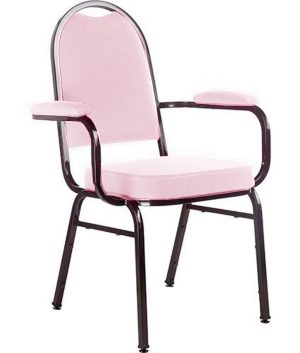 Cadeira com braços para Auditórios Linha Hotel Rosa