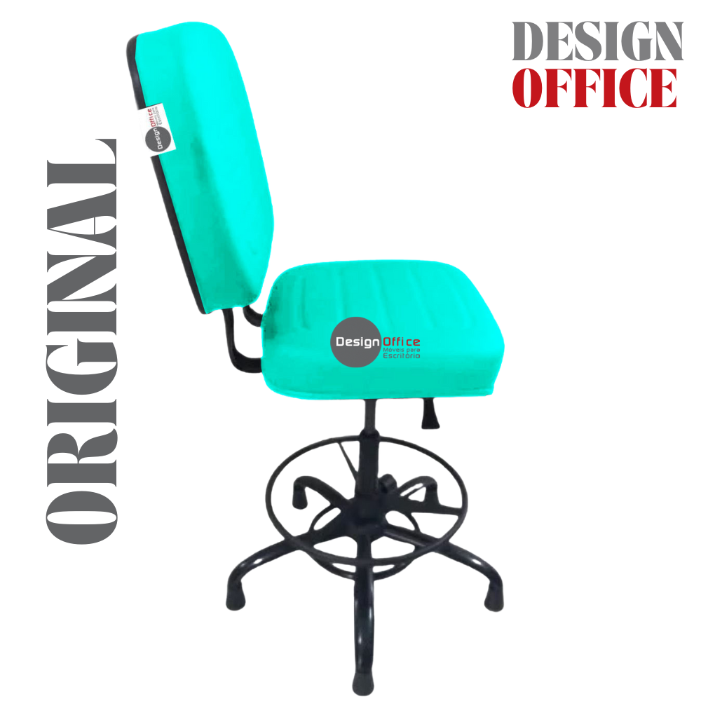 Cadeira Caixa Alta que Suporta até 250kg para Porteiros e Obesos, ideal para Portaria de Prédios e Condomínios - Imagem 6