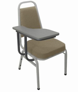 Cadeira Universitária Empilhável Linha Hotel Plus Bege
