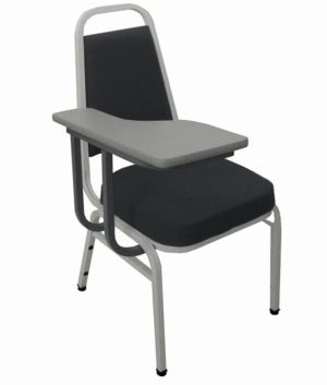 Cadeira Universitária Empilhável Linha Hotel Plus Marrom