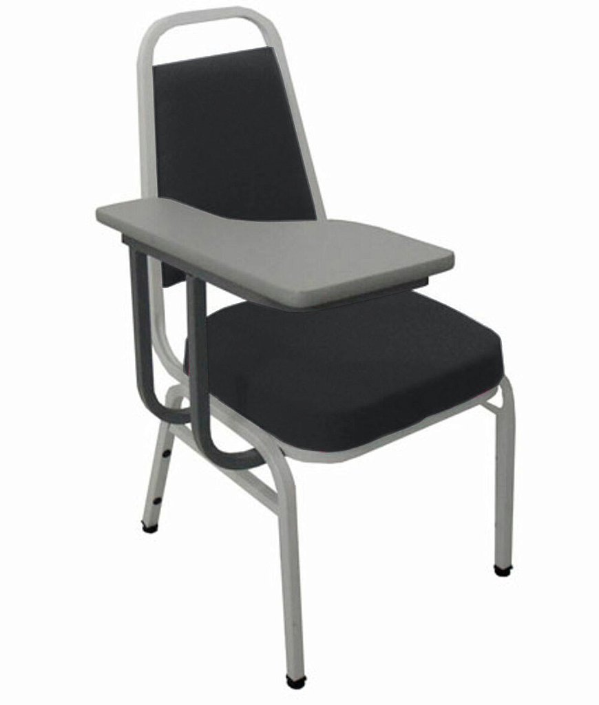 Cadeira Universitária Empilhável Linha Hotel Plus Marrom