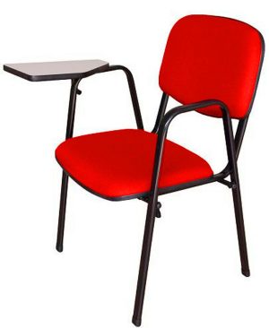 Cadeira Escolar Universitária para Auditórios Linha Hotel Vermelho