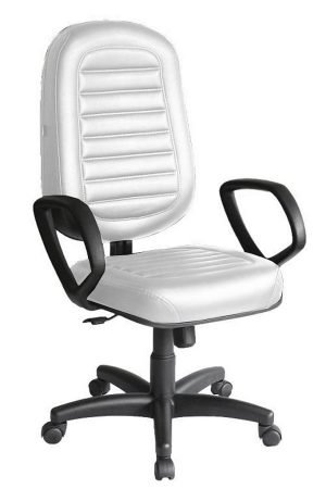 Cadeira Presidente para Escritório Linha Blenda Branco