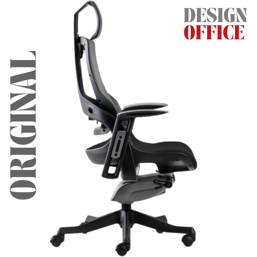 Cadeira Ergonômica Design Office Pro+ Black – Edição Exclusiva com Estoque Limitadíssimo - Imagem 2
