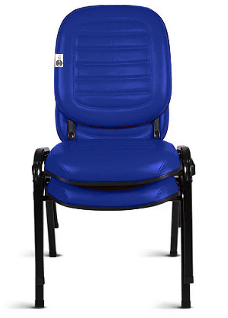 Cadeira Empilhável para Igrejas Evangélicas Linha Holy Azul - Imagem 8