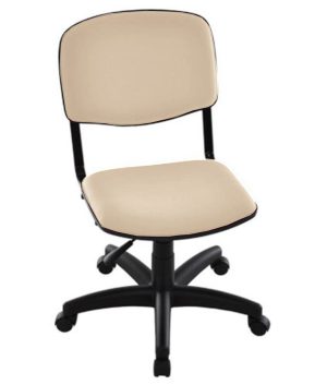 Cadeira Giratória para Auditórios Linha Hotel Auditório Bege