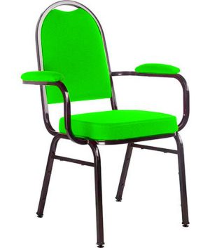 Cadeira com braços para Auditórios Linha Hotel Verde