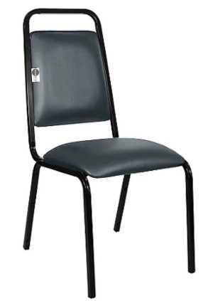 Cadeira Empilhável para Hotelaria Linha Hotel Fremont Cinza