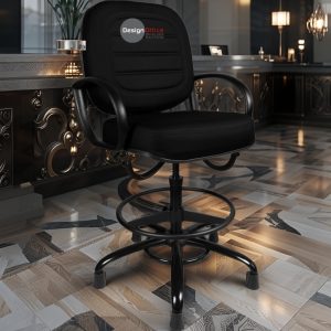 Cadeira Caixa Alta que Suporta até 250kg para Porteiros e Obesos, ideal para Portaria de Prédios e Condomínios