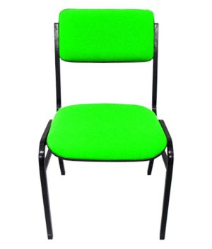 Cadeira Empilhável para Auditórios Linha Hotel Smart Verde