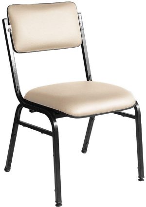 Cadeira Empilhável para Auditórios Linha Hotel Smart Bege