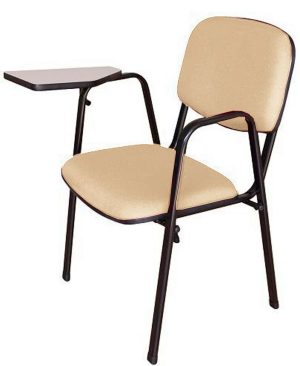 Cadeira Escolar Universitária para Auditórios Linha Hotel Bege