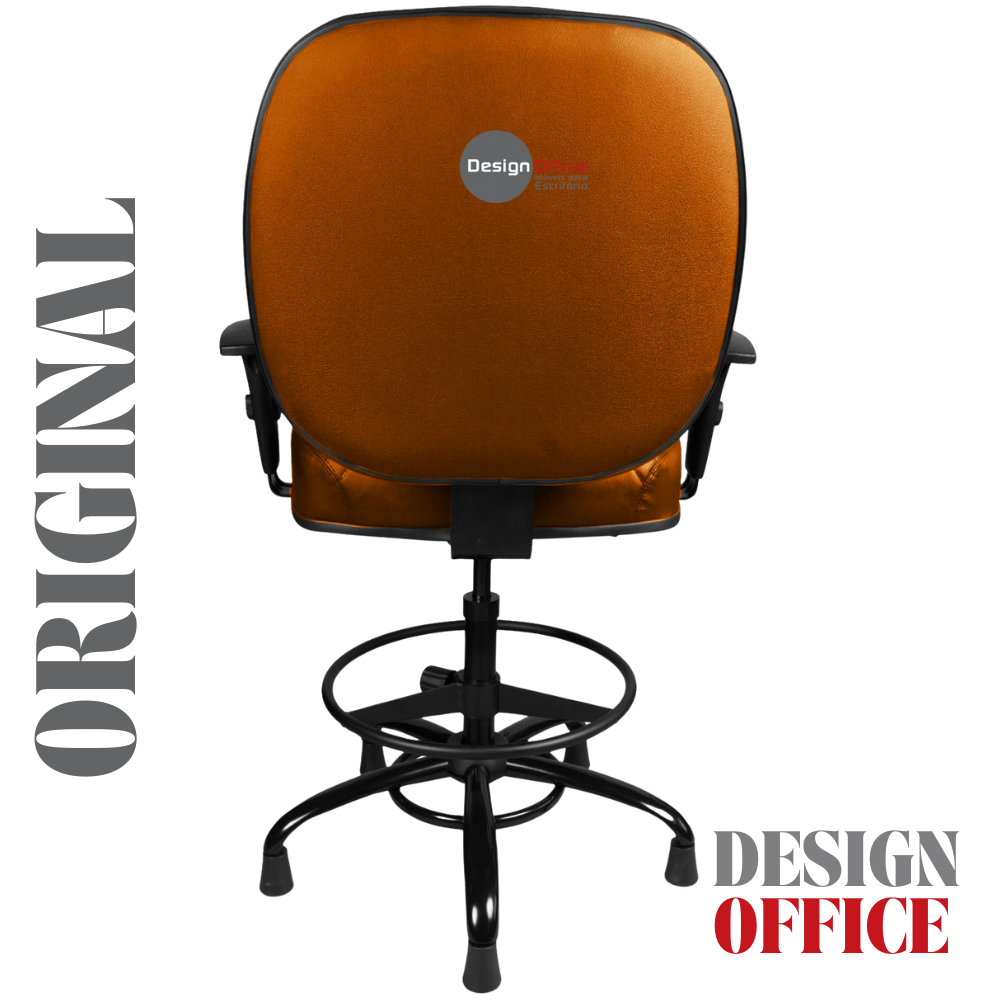 Cadeira Caixa Alta que Suporta até 250kg para Porteiros e Obesos, ideal para Portaria de Prédios e Condomínios - Imagem 6