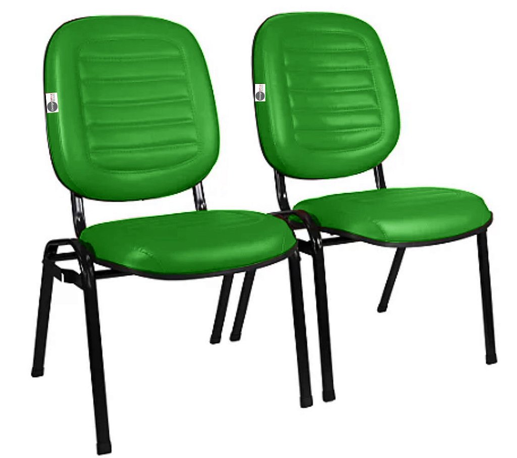 Cadeira Empilhável para Igrejas Evangélicas Linha Holy Verde - Imagem 6