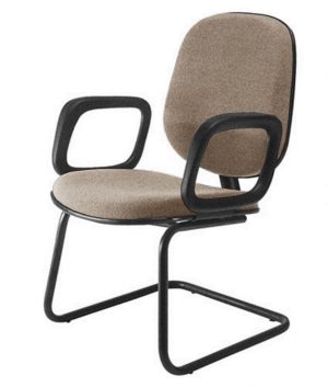 Cadeira para Igrejas Evangélicas Diretor Interlocutor para Escritório Linha Uno Bege