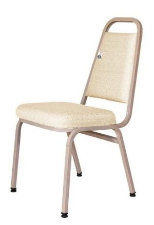 Cadeira Empilhável para Hotelaria Linha Hotel Jersey Bege