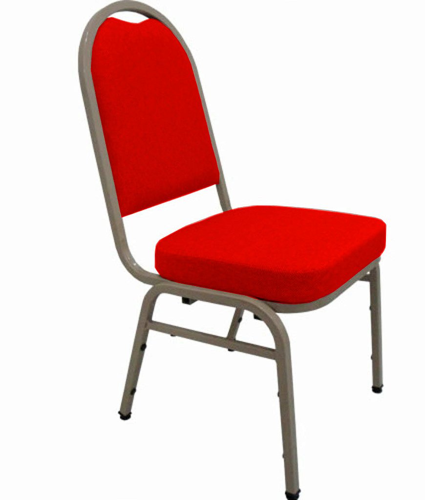 Cadeira para Hotel e Auditórios Linha Hotel Vermelho