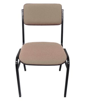 Cadeira Empilhável para Auditórios Linha Hotel Smart Bege