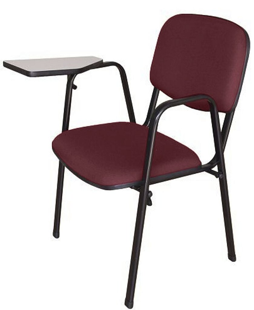 Cadeira Escolar Universitária para Auditórios Linha Hotel Vermelho