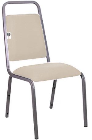 Cadeira Empilhável para Hotelaria Linha Hotel Fremon Bege