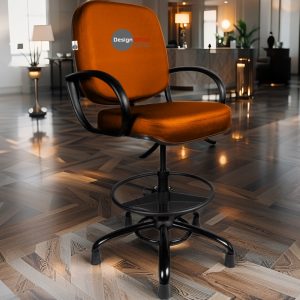 Cadeira Caixa Alta que Suporta até 250kg para Porteiros e Obesos, ideal para Portaria de Prédios e Condomínios